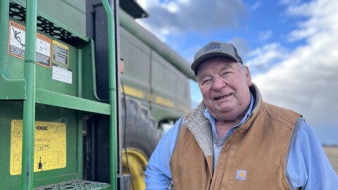 Len Vonderhaar has no plans to retire from farming. He uses assistive technology from AgrAbility to stay out in the field.