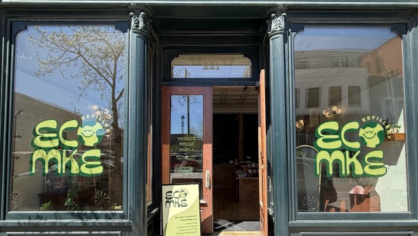 ECO MKE Refillery (pictured above) recently opened a brick-and-mortar in Milwaukee’s Third Ward.