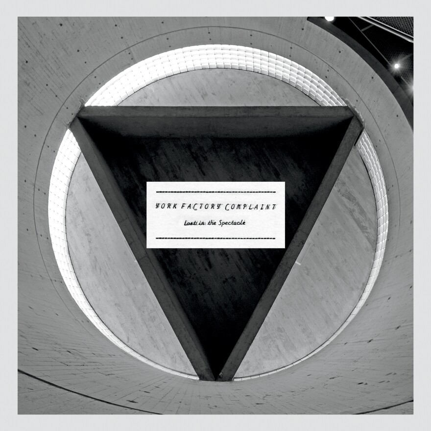 The artwork to York Factory Complaint's <em>Lost In The Spectacle</em>.
