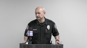Greensboro Police Chief Kamran Afzal at a press conference on August 31, 2026
