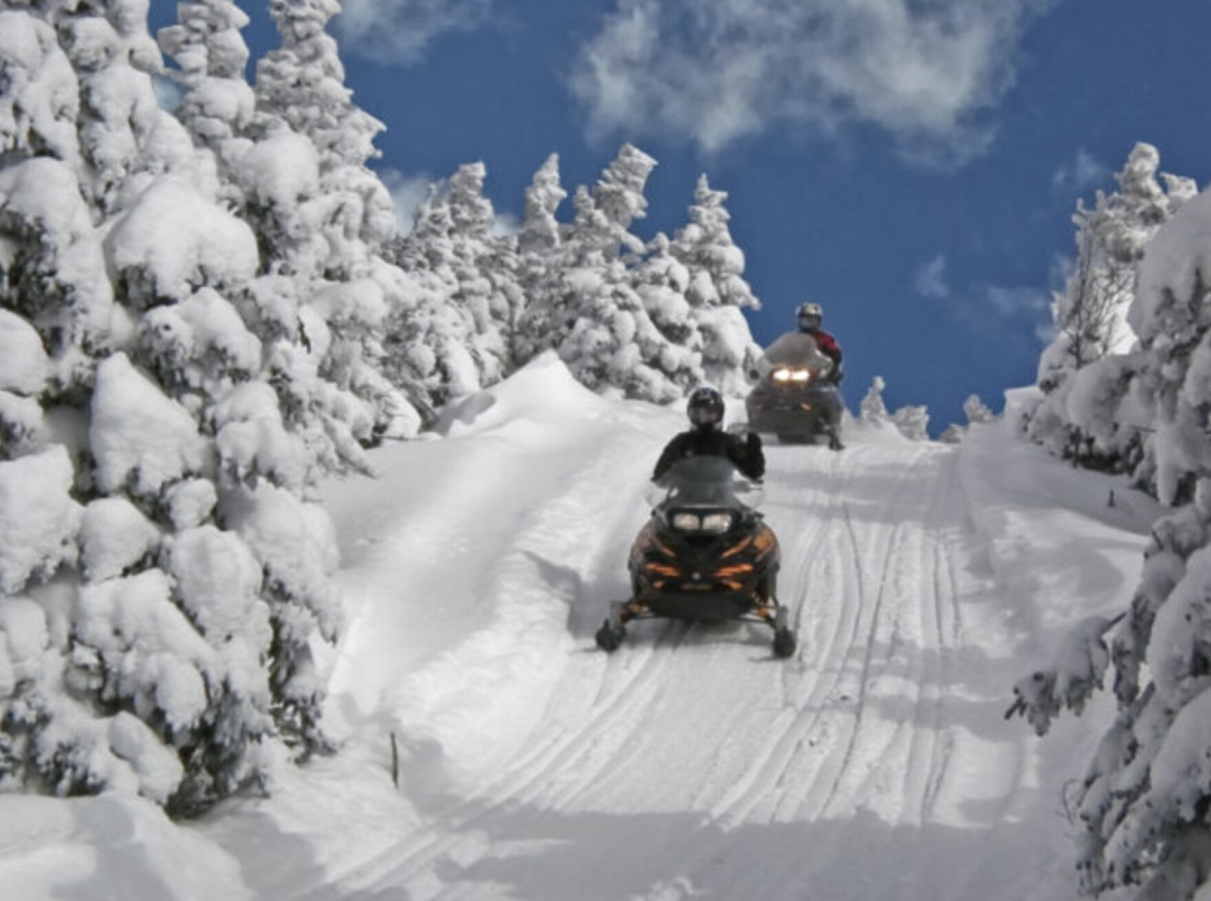 Snowmobiling Maine Public