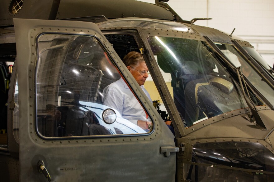 Legislators visit McEntire Joint National Guard Base in Hopkins, SC and McCrady Training Center in Eastover, SC on April 24, 2025, to learn more about the South Carolina National Guard's missions, capabilities, and impact. Their visit underscores the value of collaboration between military leaders and elected officials to ensure mission success. (U.S. Army National Guard photo by Staff Sgt. Ryan Shane Gay)