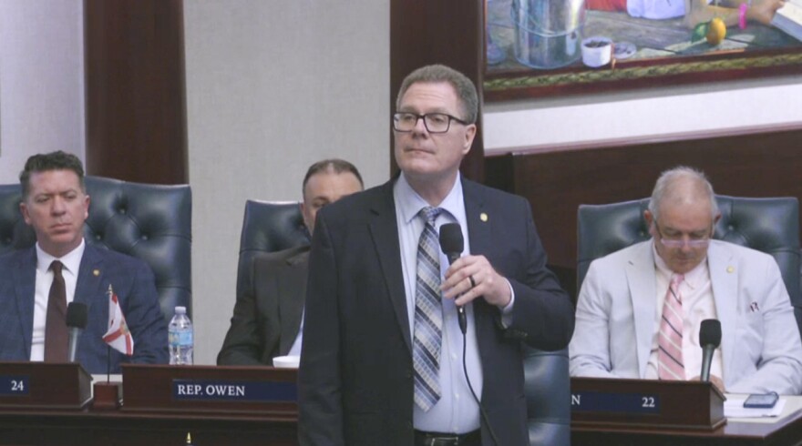 State Rep. Dean Black, R-Jacksonville, presented the Alzheimer's Disease Awareness Initiative bill in the Florida House on Wednesday.
