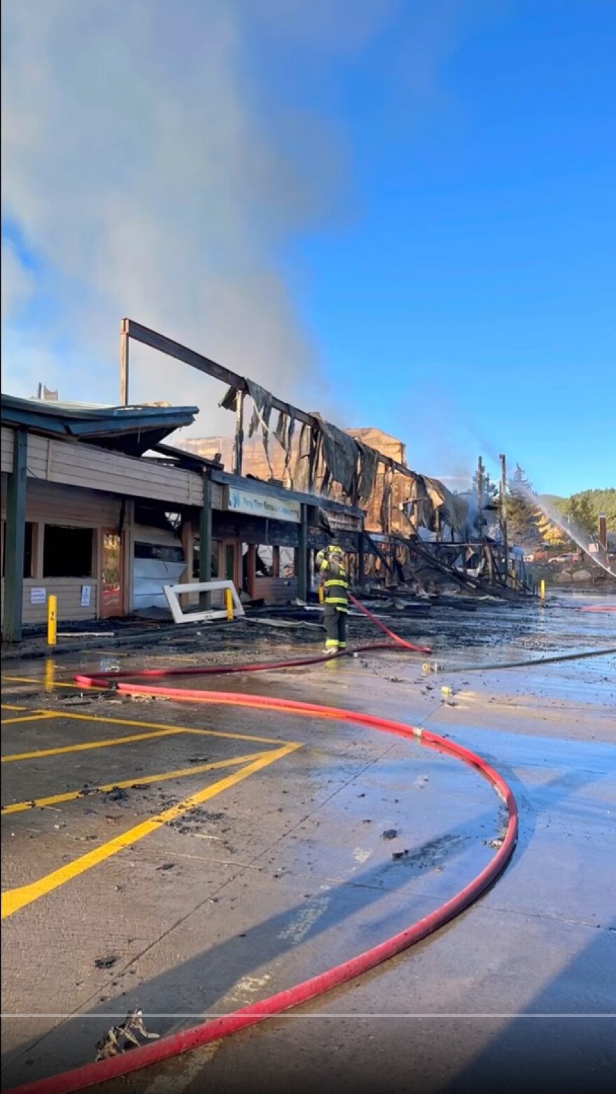 Among the local businesses lost in the Caribou Village Shopping Center fire were an art gallery, restaurant, and music shop.