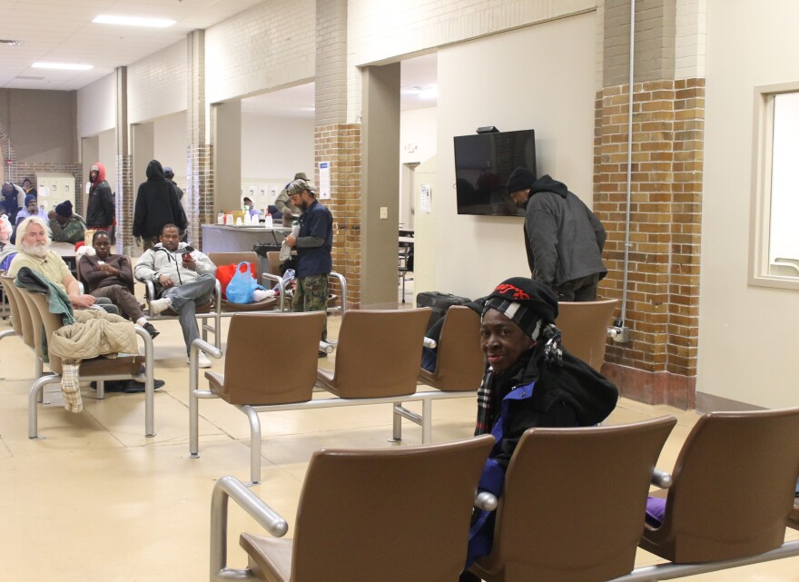 Biddle clients attend the announcement of the 1-million dollar federal grant for rapid re-housing. 11/29/16