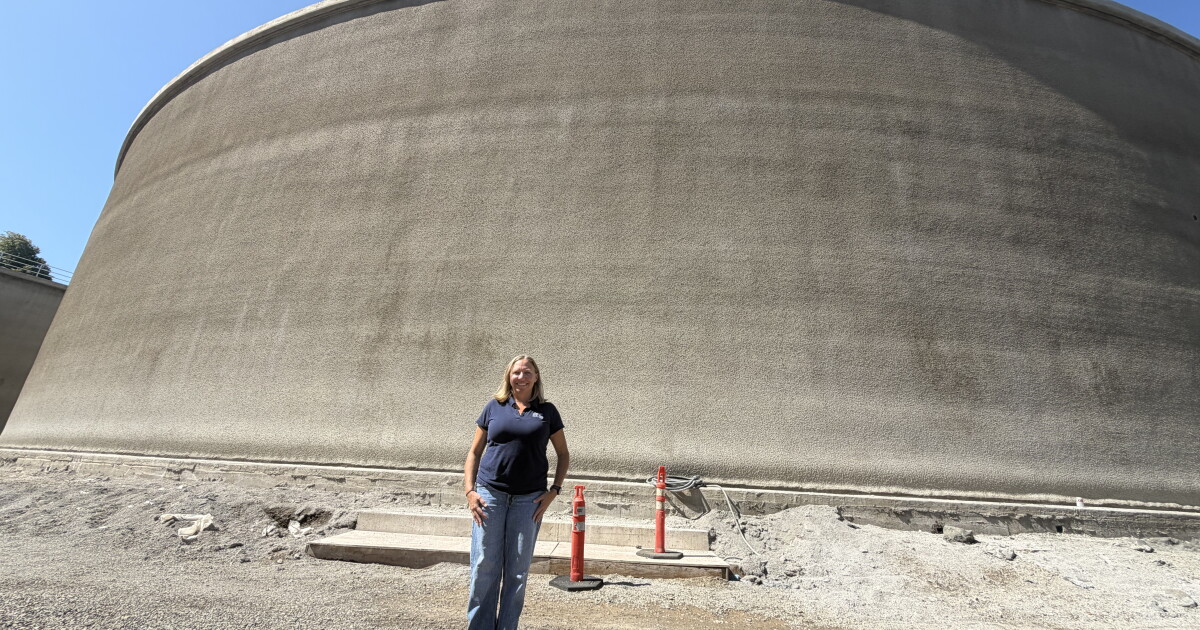 New water tanks on College Hill increase seismic resiliency of Eugene's water system