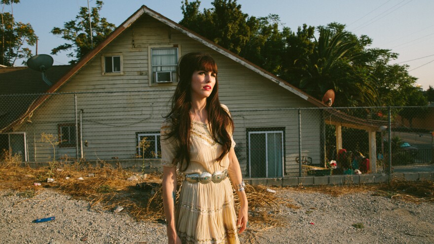 Jaime Wyatt's new album is called <em>Felony Blues</em>.