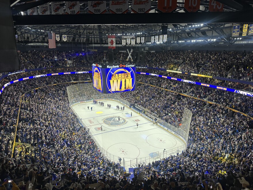 Sabres defeat Bruins 4-3 in Game 1 of the 2026 NHL Playoffs