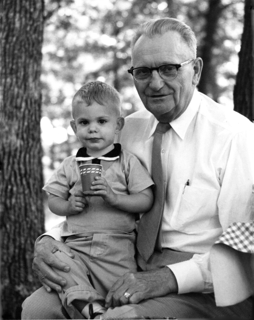Anton Kratochvil and his grandson Gary.