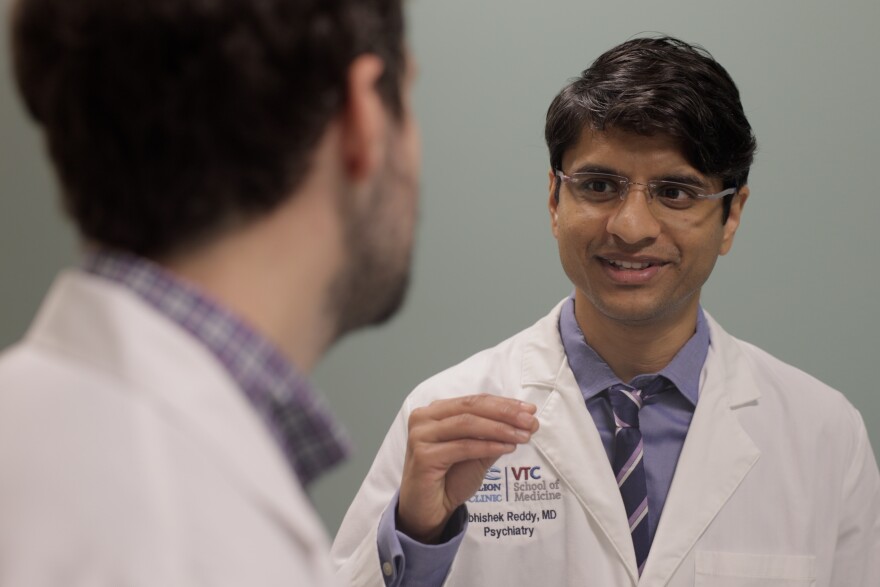 Abhishek Reddy is a child and adolescent psychiatrist at Carilion Clinic, and an assistant professor at the Virginia Tech Carilion School of Medicine.