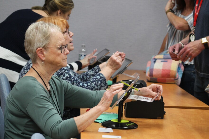 According to the federal Election Administration and Voting Survey, 57.5 percent of Hoosier poll workers in the 2022 election were older than 60.