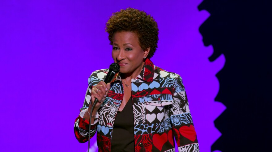 Wanda Sykes performs at the Miller Theater in Philadelphia during her Netflix special<em> I'm an Entertainer.</em>