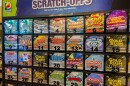 a vending machine of Florida lottery scratch off tickets