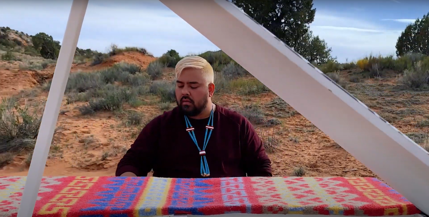 Navajo pianist Connor Chee