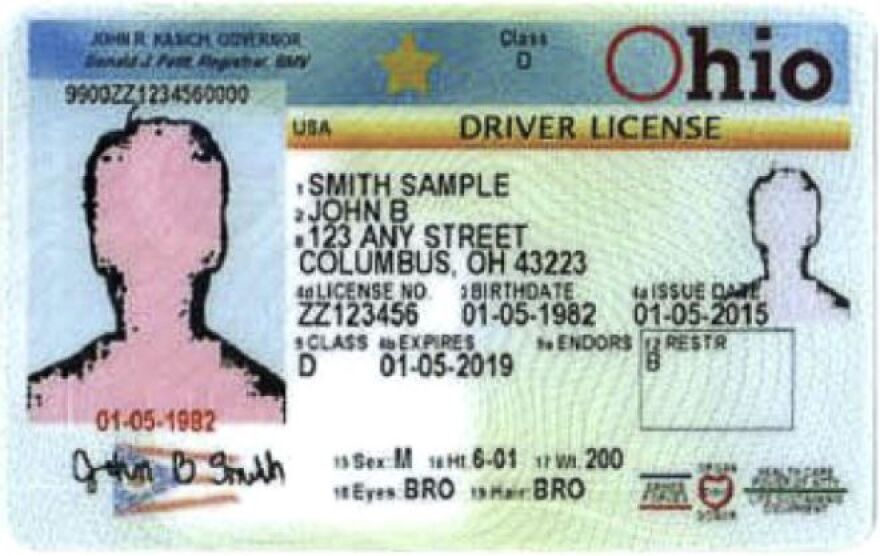 Ohio driver's licenses and state IDs have a new look in the new year. 