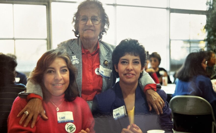 Latinas who attended one of the first Hispanas Unidas conferences in San Antonio.