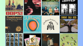 Fresh Tracks Friday album cover collage