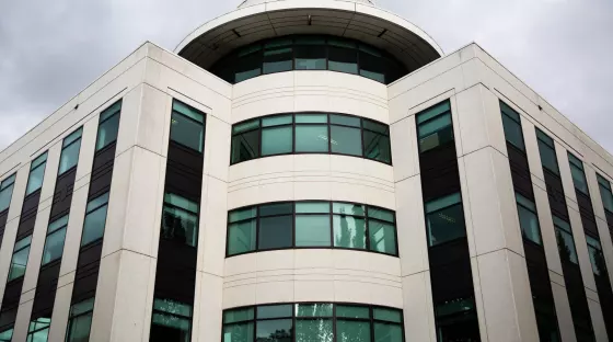 The Oregon Department of Human Services building is pictured in Salem, Ore., on Sept. 26, 2019. Beleaguered and increasingly desperate child welfare workers trusted the private, for-profit Sequel Youth and Family Services with the state's most vulnerable children, despite allegations of abuse.