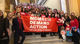 Moms Demand Action Indiana, the local chapter of a national gun safety organization, lobbying to support gun safety legislation in 2019.