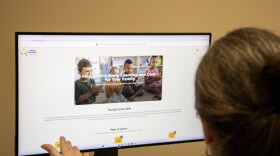 Pre-K 4 SA Innovation Coordinator Sarah Heinrich demonstrates how to use the new EarlyConnectSA search tool to find quality childcare providers with availability.