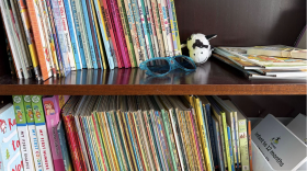 Pictured are some books from Dolly Parton’s Imagination Library. “The books are really amazing,” Hagley said.