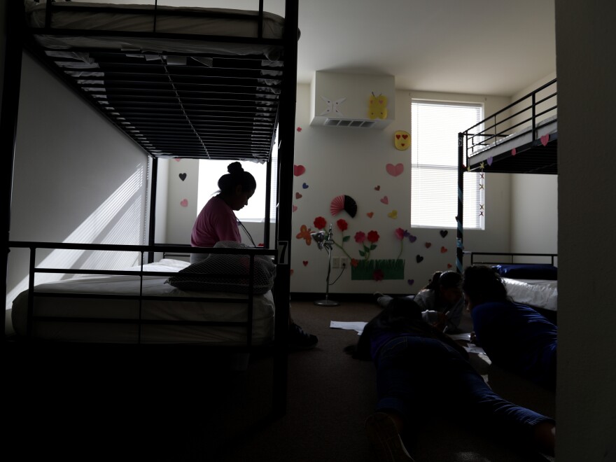 A holding center for migrant children in Carrizo Springs, Texas. A 16-year-old Honduran boy who entered the U.S. alone was scheduled to be deported Wednesday, but a federal judge has blocked his removal.