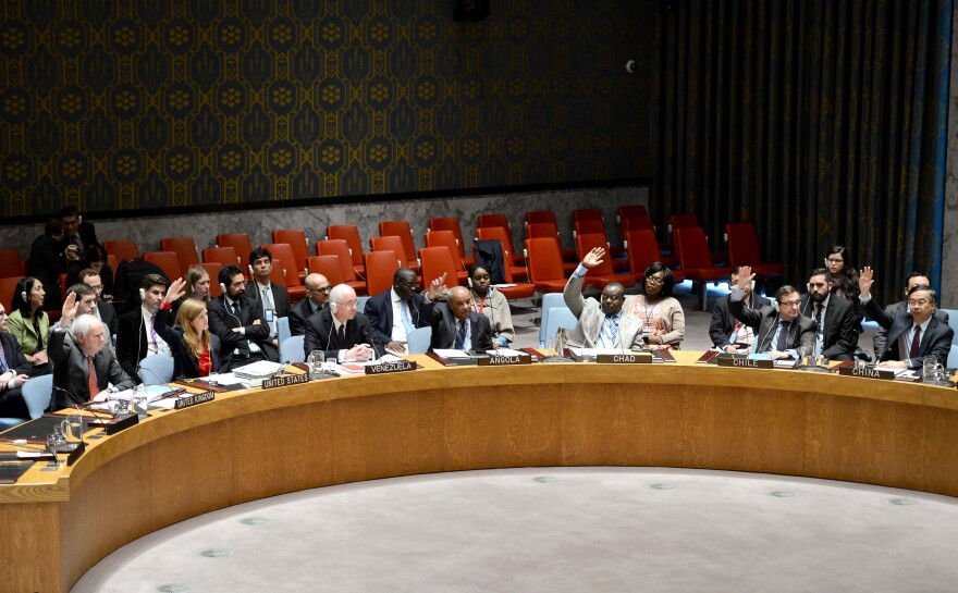 The United Nations Security Council voted in March to condemn the use of chlorine as a weapon in Syria. Members were reduced to tears by a video they were shown of the aftermath of an attack.