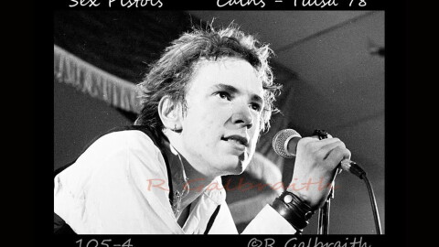 Sex Pistols at Cain's Ballroom in Tulsa in 1978.