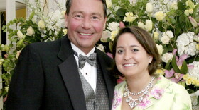 Former lawmaker Steve Nunn with Amanda Ross. Nunn is accused of killing Ross.