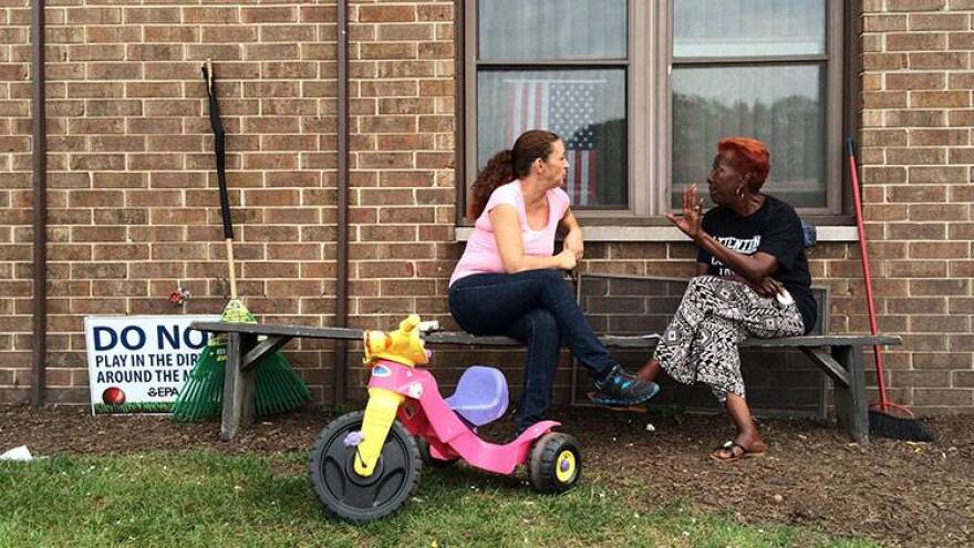 Mary Irizarry and Sherry Hunter
