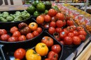 Produce, which is covered by the USDA Supplemental Nutrition Assistance Program (SNAP), is displayed for sale at a grocery store in Baltimore, Monday, Nov. 10, 2025.