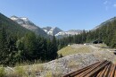The site of a mine shaft Hecla has proposed to explore beneath Cabinet Mountains 20 miles south of Libby
