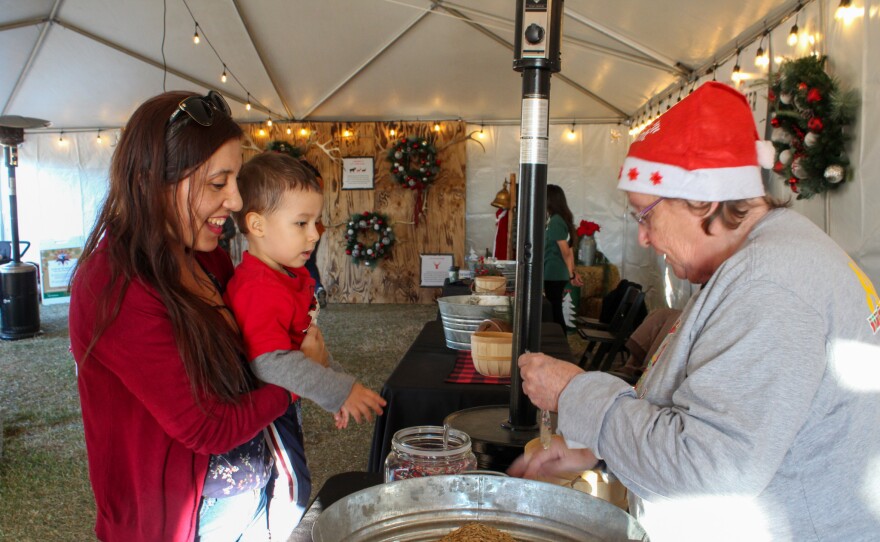 The Ronderos' family make "Magical reindeer food" for Santa's reindeer