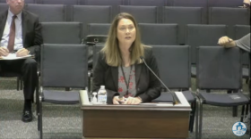 CFO Ashley Sutton presented a draft budget on June 27, 2024.