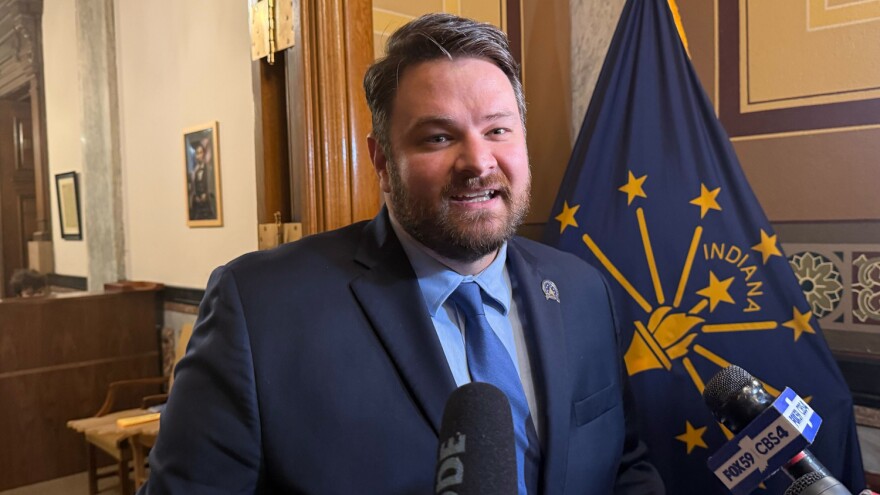 Indiana State Senator J.D. Ford (D-District 29) filed candidacy paperwork on Wednesday, Jan. 14, 2026 at the Indiana Statehouse to run for the 5th Congressional District seat.