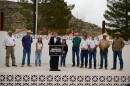 Democratic U.S. Senate candidate James Talarico visited Sanderson, Texas, to discuss border security on Monday.