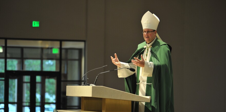 Bishop Gregory Parkes of the Catholic Diocese of St. Petersburg says the period leading to Christmas Day typically is a busy one for the faithful.