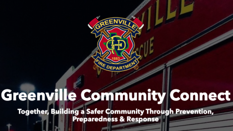 Header image from the Greenville Community Connect website where users can sign up.