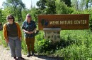 Milwaukee Public Museum's Julia Colby (left) and Brooke Gilley days before the 2026 BioBlitz at Wehr Nature Center