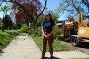 Milwaukee forestry service manager Erin Stoekl