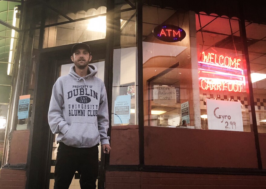 Nick Patton, Dawn Green's son, has struggled since leaving Willow Run. Like many who entered the workforce during the recession, he has struggled to find his footing.