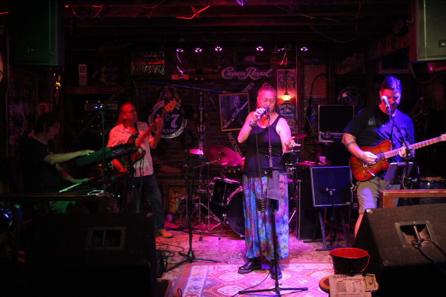 Shana Blake performs at Smoky Joe's Cafe in Charlotte.