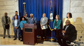Members of Kentucky's Black Legislative Caucus pleaded for gun reform Monday in the state capitol rotunda.