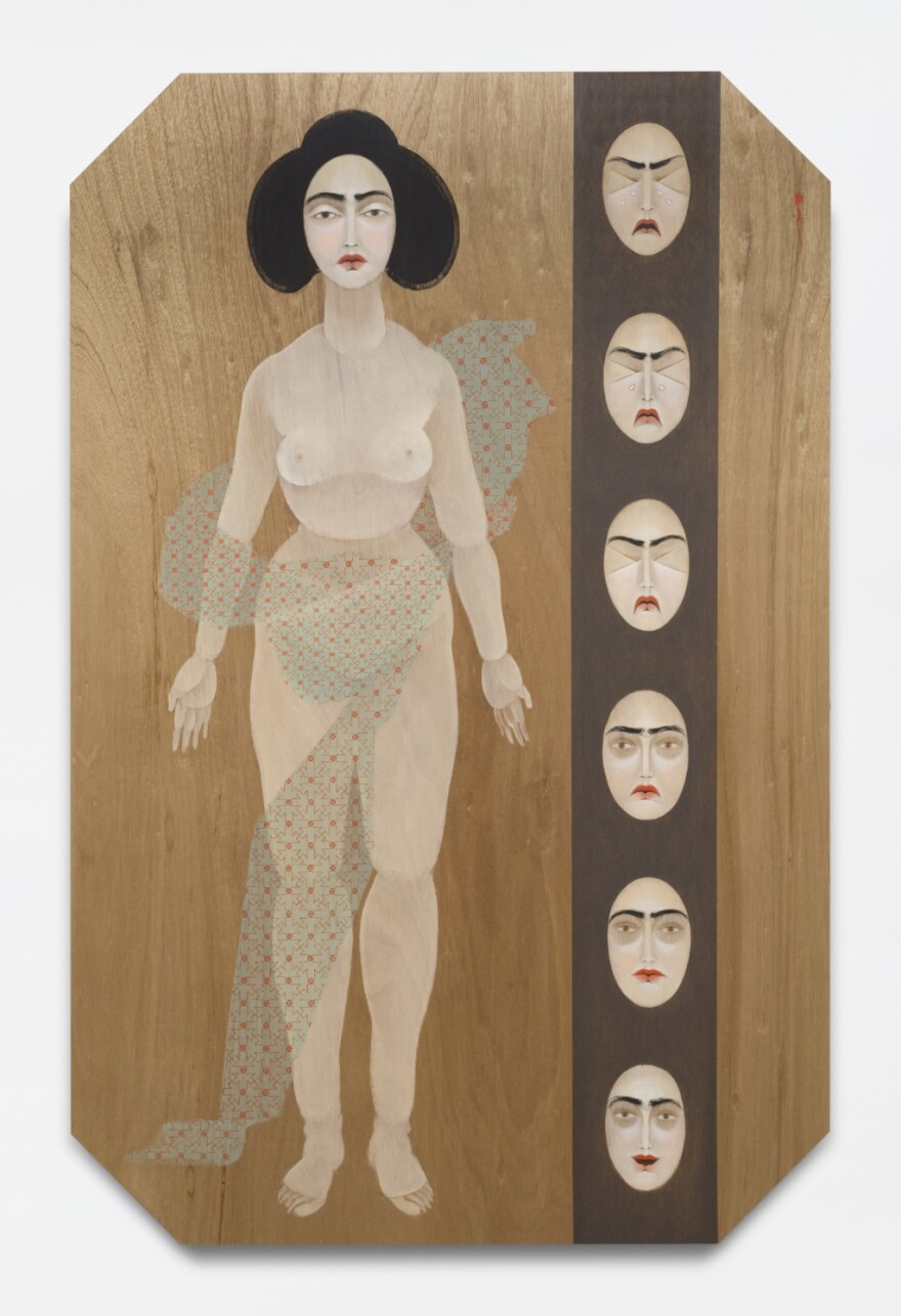 Pain Scale is among the works of artist Hayv Kahraman to be shown in CAM exhibitions opening in September. 