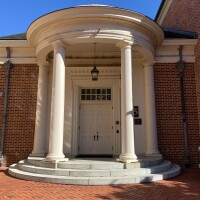 The main entrance to the Delaware Supreme Court.