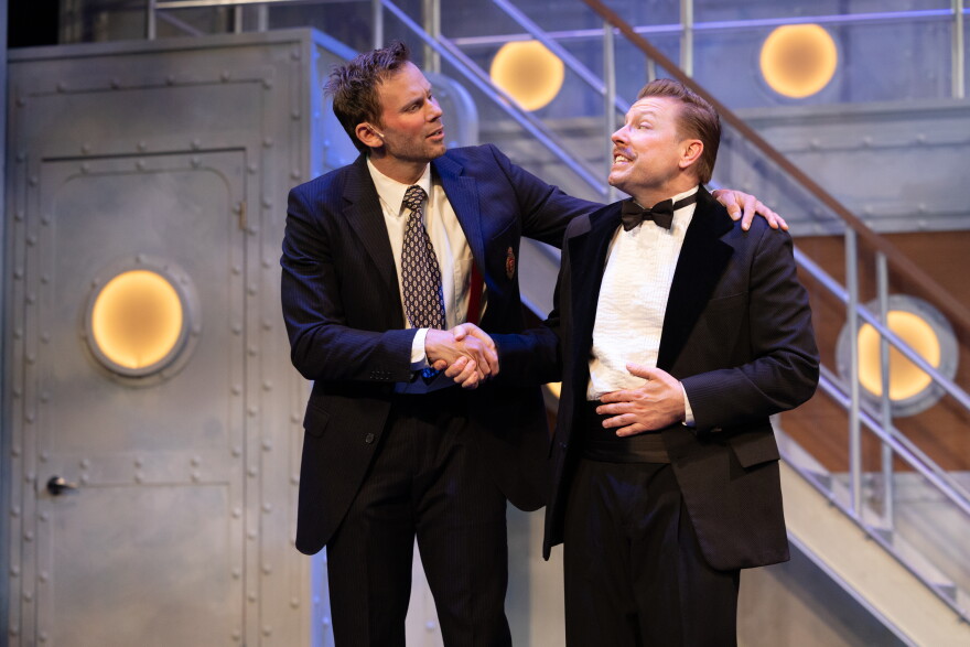 Dan Lafferty and Ken Holda in "Anything Goes" at the Kalamazoo Civic Theatre