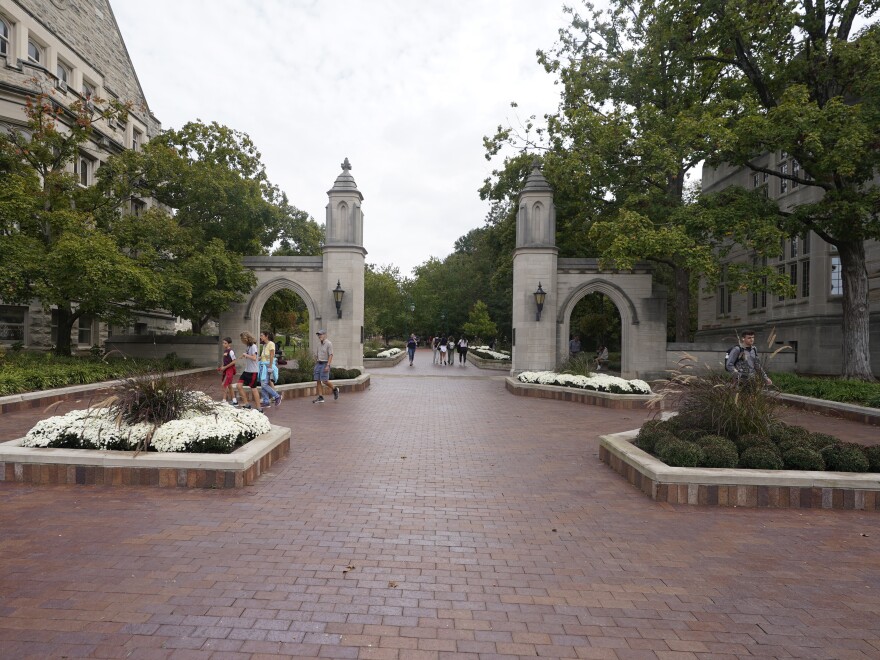 An Indiana University student was less than a mile away from the Bloomington campus when she was attacked in broad daylight in what local officials called a "racially motivated attack."