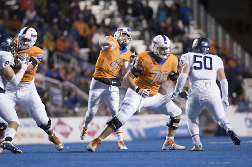 Boise State Broncos versus the Nevada Wolfpack