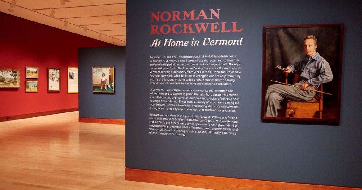 Norman Rockwell's Vermont years on display at Shelburne Museum