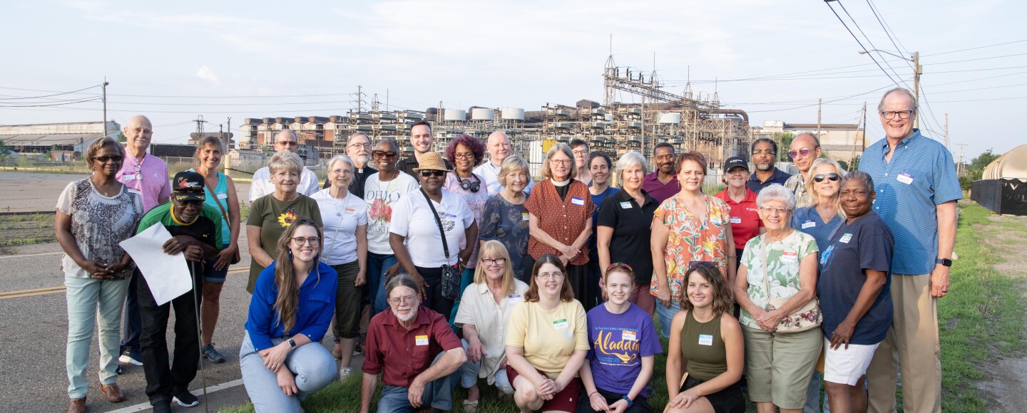 Courageous Conversations on Race Relations group members gather to raise awareness about racial issues in Canton, Ohio.